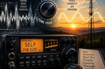 Radio signal analogy for healing trauma and rediscovering identity